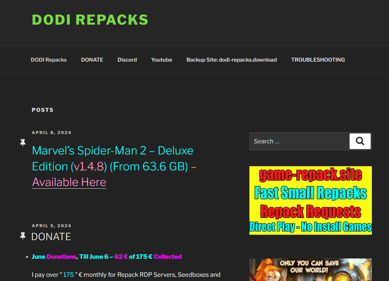 Liste Sites Jeux Vidéo Repack 2 Capture decran 2024 06 06 094207